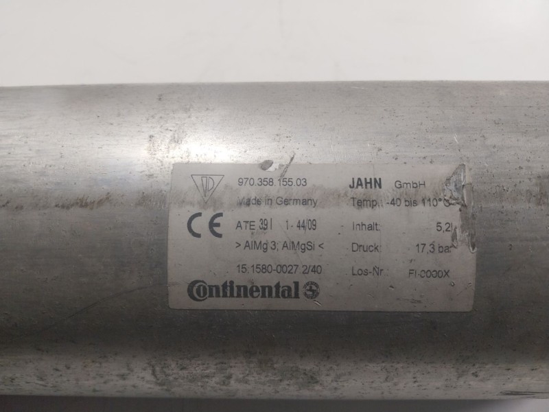 Recambio de deposito suspension para porsche panamera (970) 4.8 turbo referencia OEM IAM  97035815503 