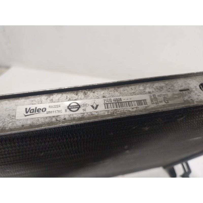 Recambio de radiador agua para nissan qashqai ii suv (j11, j11_) 1.6 dci referencia OEM IAM  214104EB0B 