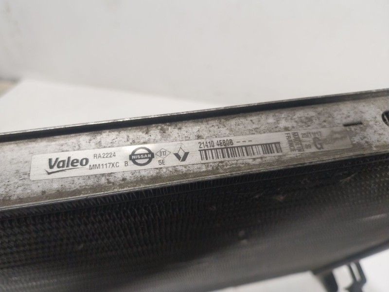 Recambio de radiador agua para nissan qashqai ii suv (j11, j11_) 1.6 dci referencia OEM IAM  214104EB0B 