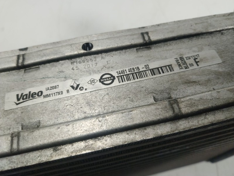 Recambio de intercooler para nissan qashqai ii suv (j11, j11_) 1.6 dci referencia OEM IAM  144614EB1B02 