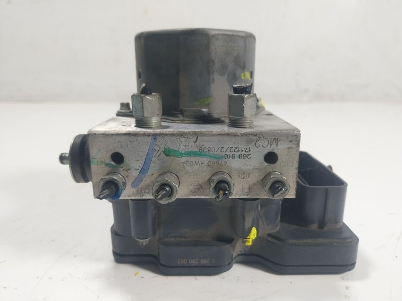 Recambio de abs para nissan qashqai ii suv (j11, j11_) 1.6 dci referencia OEM IAM  47660HW604 