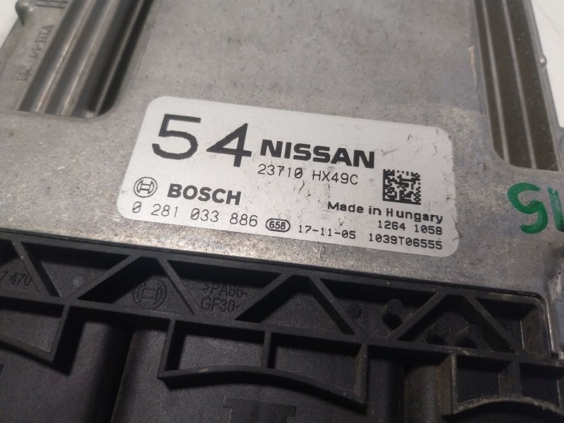 Recambio de centralita motor uce para nissan qashqai ii suv (j11, j11_) 1.6 dci referencia OEM IAM  23710HX49C 