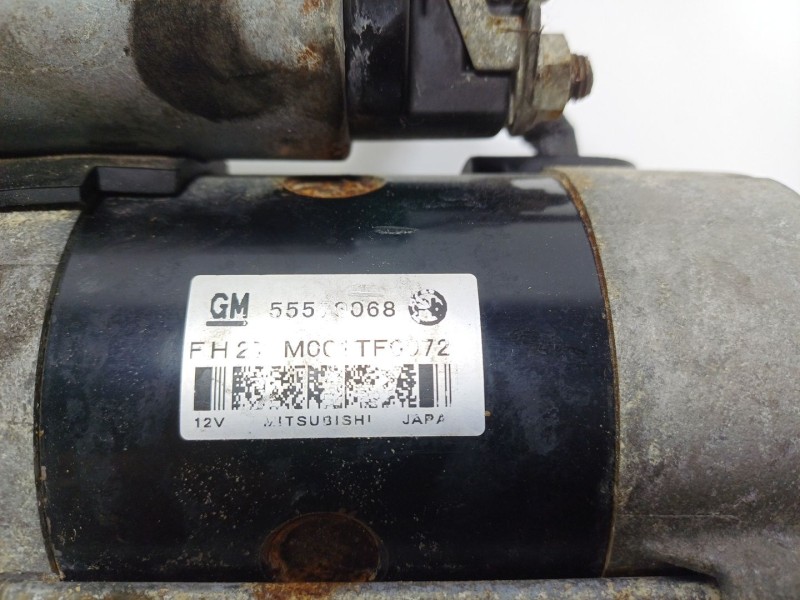 Recambio de motor arranque para opel mokka x 1.6 cdti dpf referencia OEM IAM  55570068 
