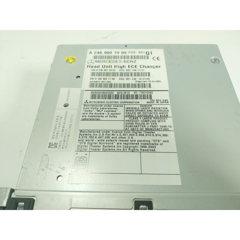 Recambio de sistema navegacion gps para mercedes-benz cla coupé (c117) cla 250 (117.344) referencia OEM IAM  A2469007008 