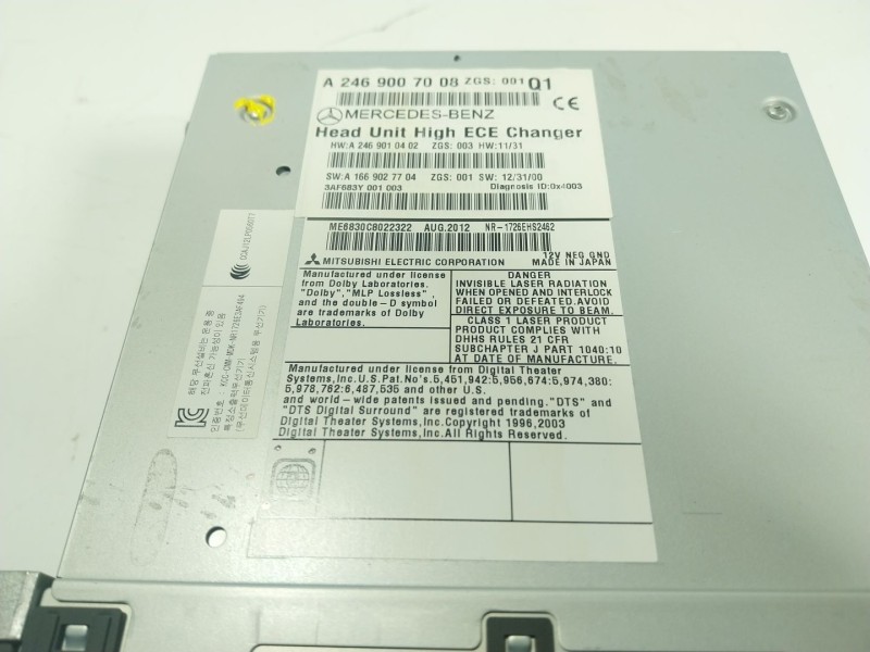 Recambio de sistema navegacion gps para mercedes-benz cla coupé (c117) cla 250 (117.344) referencia OEM IAM  A2469007008 