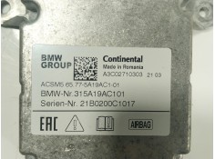 Recambio de centralita airbag para bmw x3 (g01, f97, g08) xdrive 20 d mild-hybrid referencia OEM IAM  315A19AC101  2