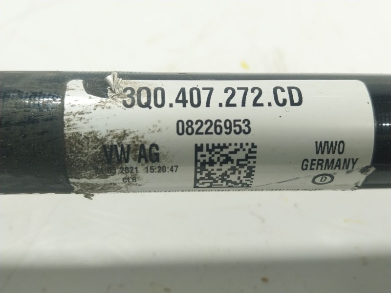 Recambio de transmision derecha para seat ateca (kh7) 1.5 16v tsi act referencia OEM IAM  3Q0407272CD 