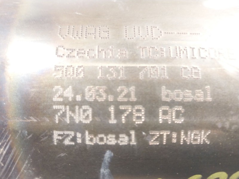 Recambio de catalizador para seat ateca (kh7) 1.5 16v tsi act referencia OEM IAM  5Q0131701CB 