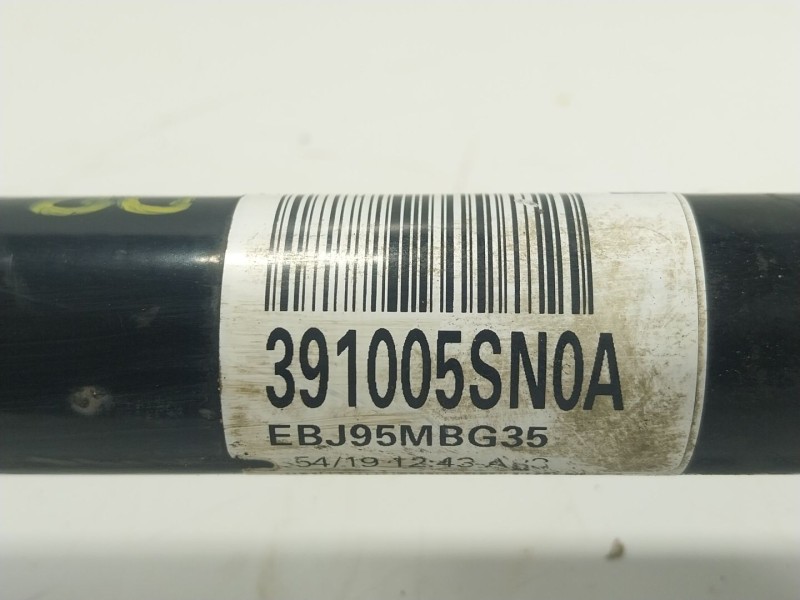 Recambio de transmision derecha para nissan leaf (ze1) electric referencia OEM IAM  391005SN0A 