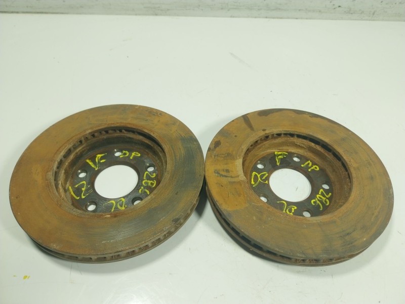 Recambio de disco freno delantero para nissan leaf (ze1) electric referencia OEM IAM   