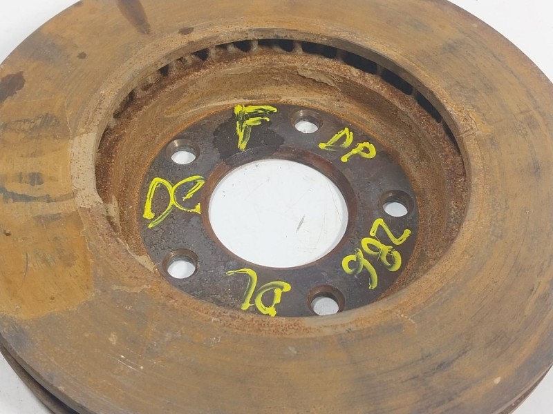 Recambio de disco freno delantero para nissan leaf (ze1) electric referencia OEM IAM   