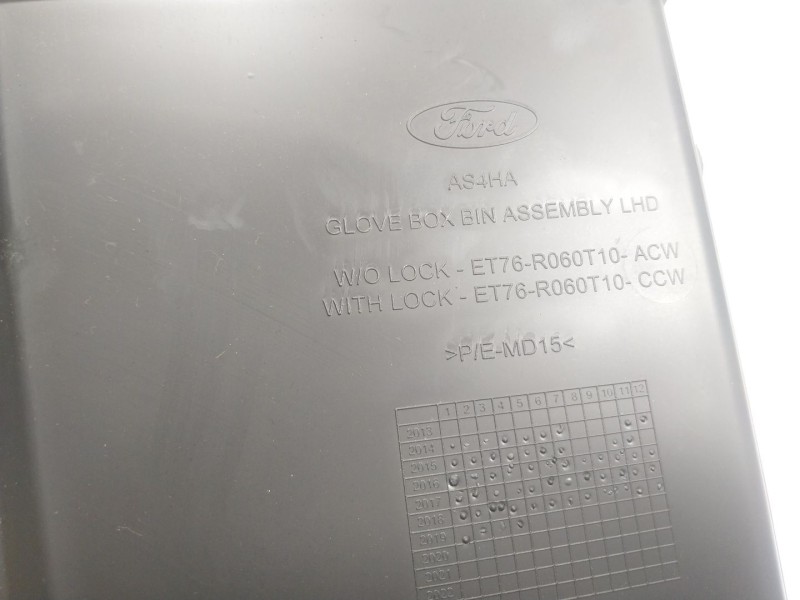 Recambio de guantera para ford transit courier b460 furgoneta/monovolumen 1.5 tdci referencia OEM IAM  ET76R060T10ACW 