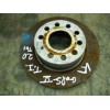 Recambio de disco freno trasero para volkswagen golf v berlina (1k1) 2.0 tdi referencia OEM IAM   
