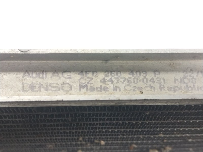 Recambio de condensador aire acondicionado para audi a6 c6 (4f2) 2.0 tdi referencia OEM IAM  4F0260403P 