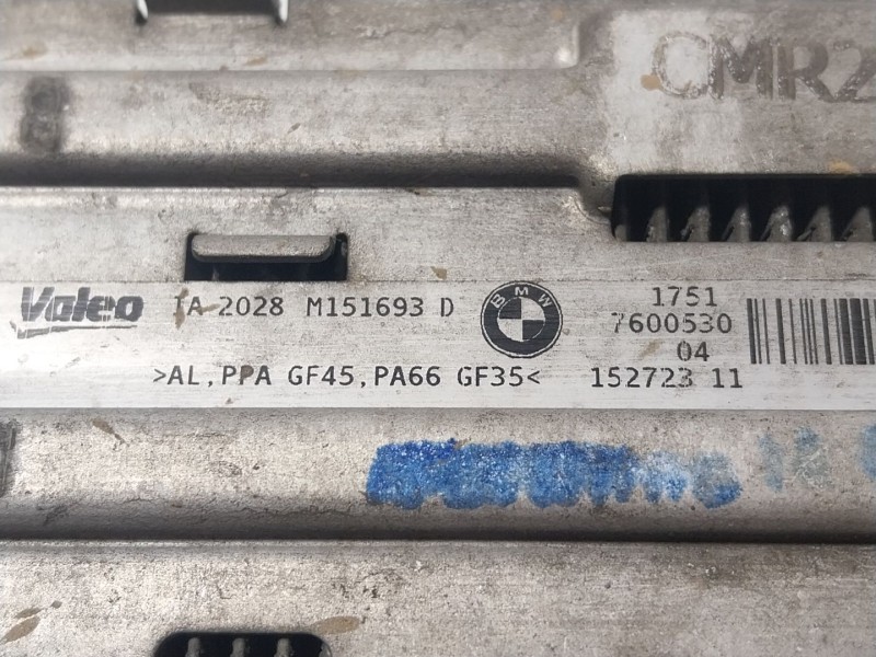 Recambio de intercooler para bmw 3 (f30, f80) 316 d referencia OEM IAM  760053004 