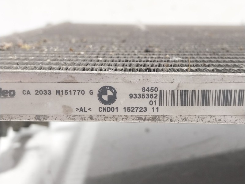 Recambio de condensador aire acondicionado para bmw 3 (f30, f80) 316 d referencia OEM IAM  933536201 