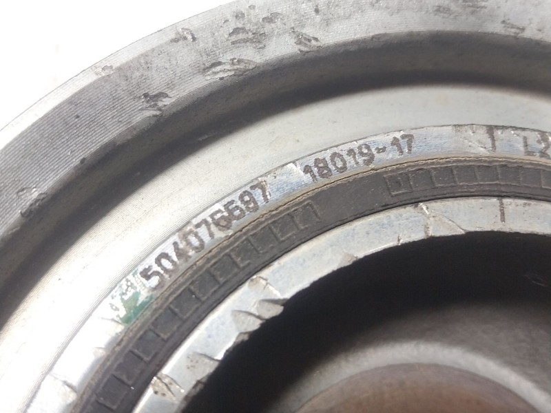 Recambio de polea cigueñal para fiat ducato caja/chasis (250_) 130 multijet 2,3 d referencia OEM IAM 504076697 504076697 