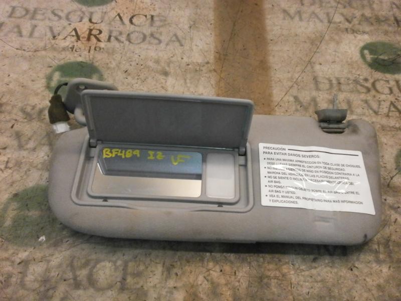 Recambio de parasol izquierdo para hyundai santa fe (sm) 2.4 gls referencia OEM IAM 8520126701YH  