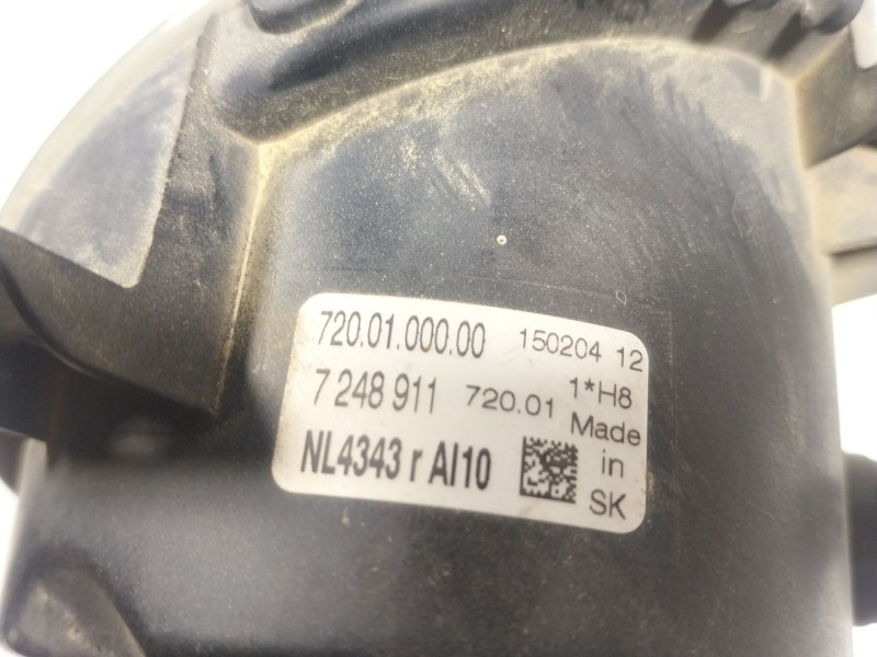 Recambio de faro antiniebla izquierdo para bmw 3 (f30, f80) 316 d referencia OEM IAM  7248911 