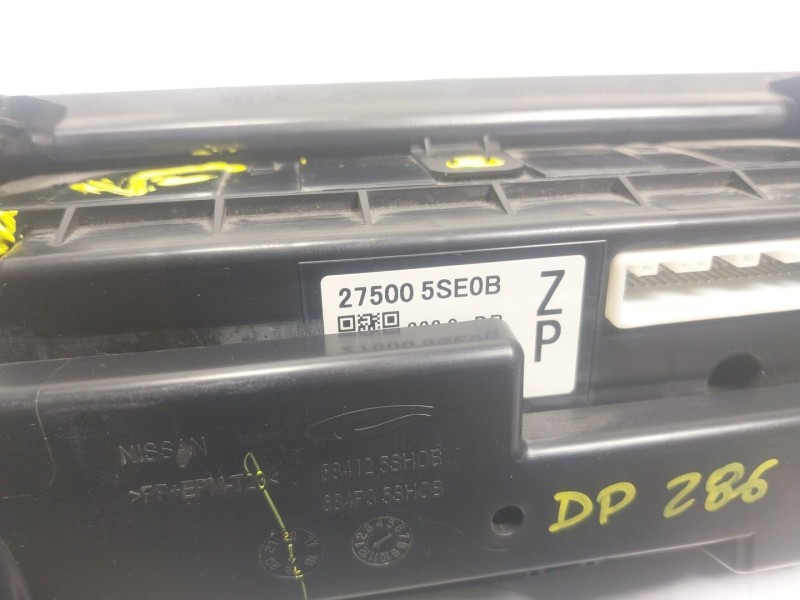 Recambio de mando climatizador para nissan leaf (ze1) electric referencia OEM IAM 275005SE0B 275005SE0B 