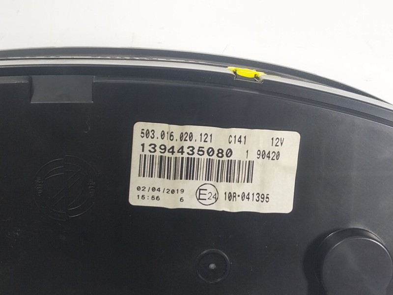 Recambio de cuadro instrumentos para peugeot boxer furgoneta 2.0 bluehdi 130 referencia OEM IAM  1394435080 
