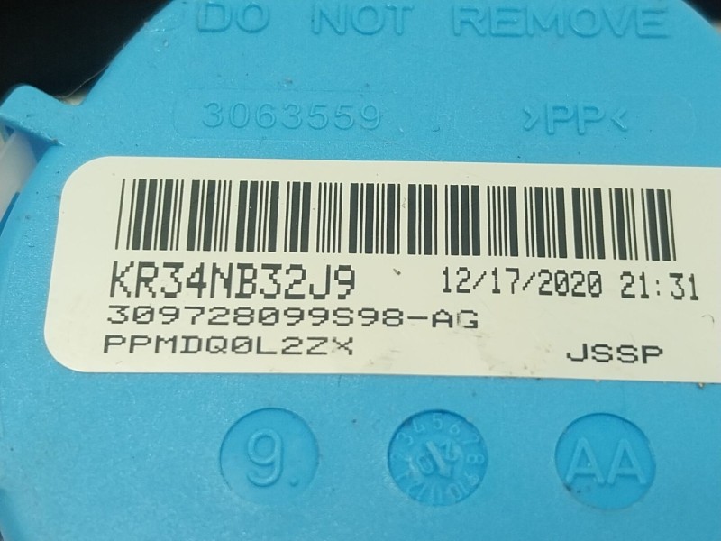 Recambio de cinturon seguridad trasero izquierdo para skoda karoq (nu7, nd7) 2.0 tdi referencia OEM IAM 57A857805ARAA 309728099S