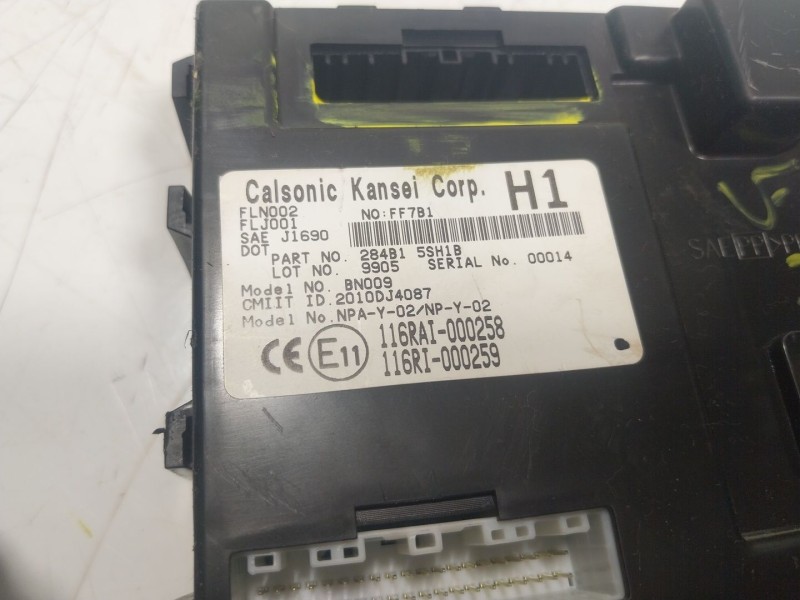 Recambio de modulo electronico para nissan leaf (ze1) electric referencia OEM IAM 284B15SH1B 284B15SH1B 