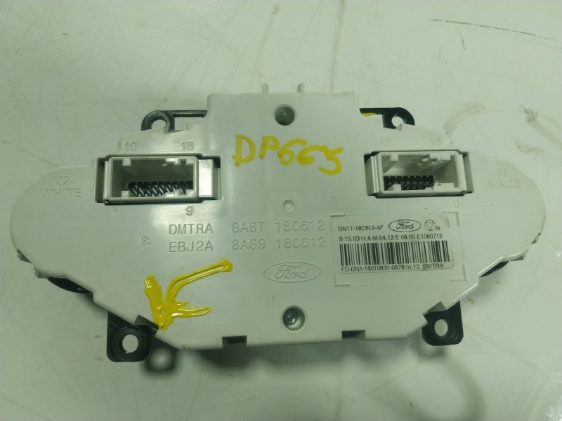 Recambio de mando climatizador para ford ecosport 1.5 ecoblue tdci referencia OEM IAM 1920445 DN1T18C612AF 