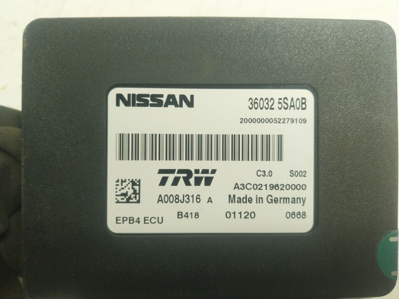 Recambio de modulo electronico para nissan leaf (ze1) electric referencia OEM IAM 360325SA0B 360325SA0B 