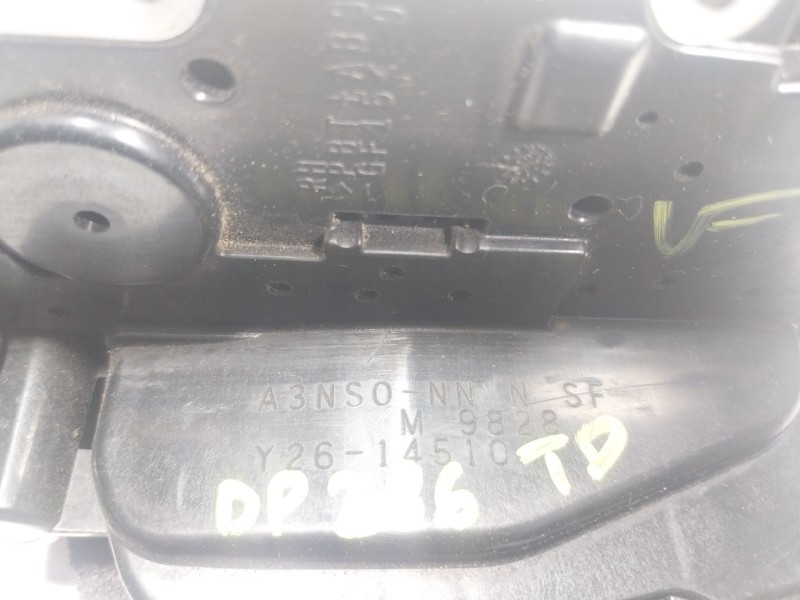 Recambio de cerradura puerta trasera derecha para nissan leaf (ze1) electric referencia OEM IAM 825003NL1A Y2614510 