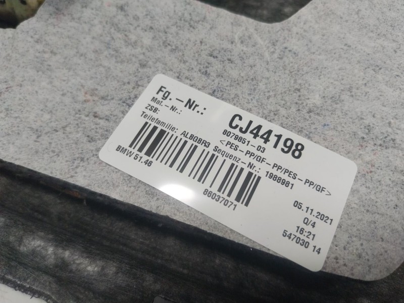 Recambio de bandeja trasera para bmw 8 coupé (g15, f92) 840 d xdrive referencia OEM IAM  807985103 