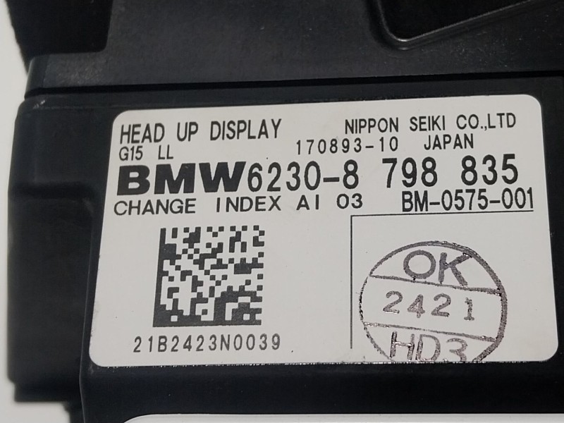 Recambio de cuadro instrumentos para bmw 8 coupé (g15, f92) 840 d xdrive referencia OEM IAM  62308798835 