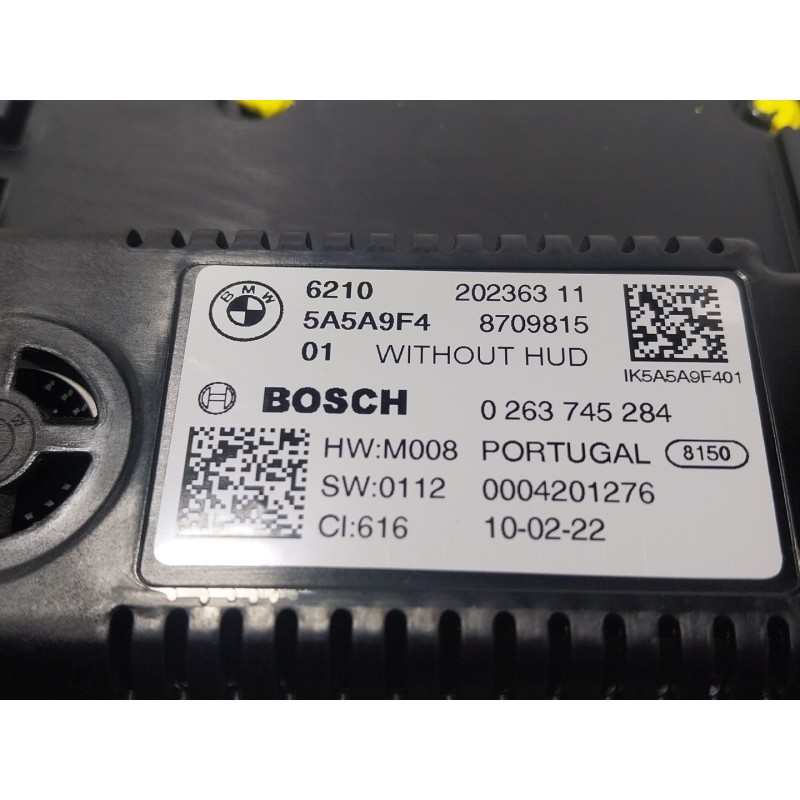 Recambio de cuadro instrumentos para bmw 4 coupé (g22, g82) 420 d mild-hybrid xdrive referencia OEM IAM  62105A5A9F401 / 2023631