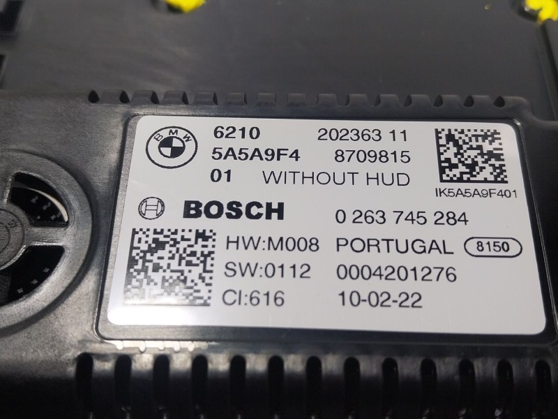Recambio de cuadro instrumentos para bmw 4 coupé (g22, g82) 420 d mild-hybrid xdrive referencia OEM IAM  62105A5A9F401 / 2023631