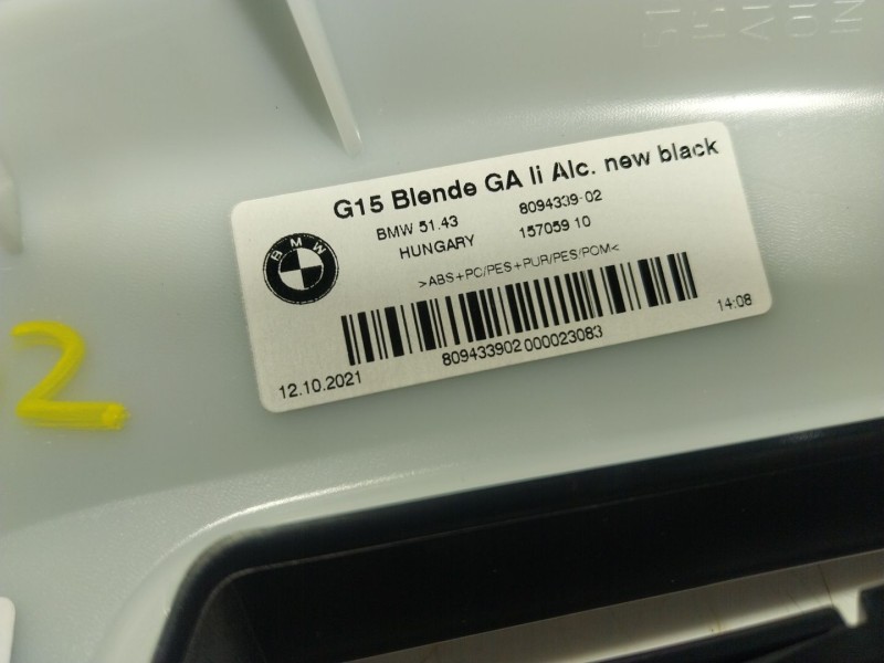 Recambio de moldura para bmw 8 coupé (g15, f92) 840 d xdrive referencia OEM IAM  5143809433902 