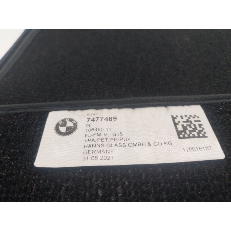 Recambio de juego tapizados / cartoneras para bmw 8 coupé (g15, f92) 840 d xdrive referencia OEM IAM  7477489 