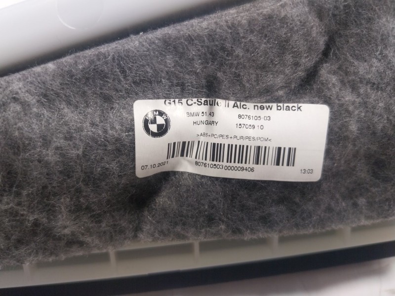 Recambio de moldura para bmw 8 coupé (g15, f92) 840 d xdrive referencia OEM IAM  5143807610503 