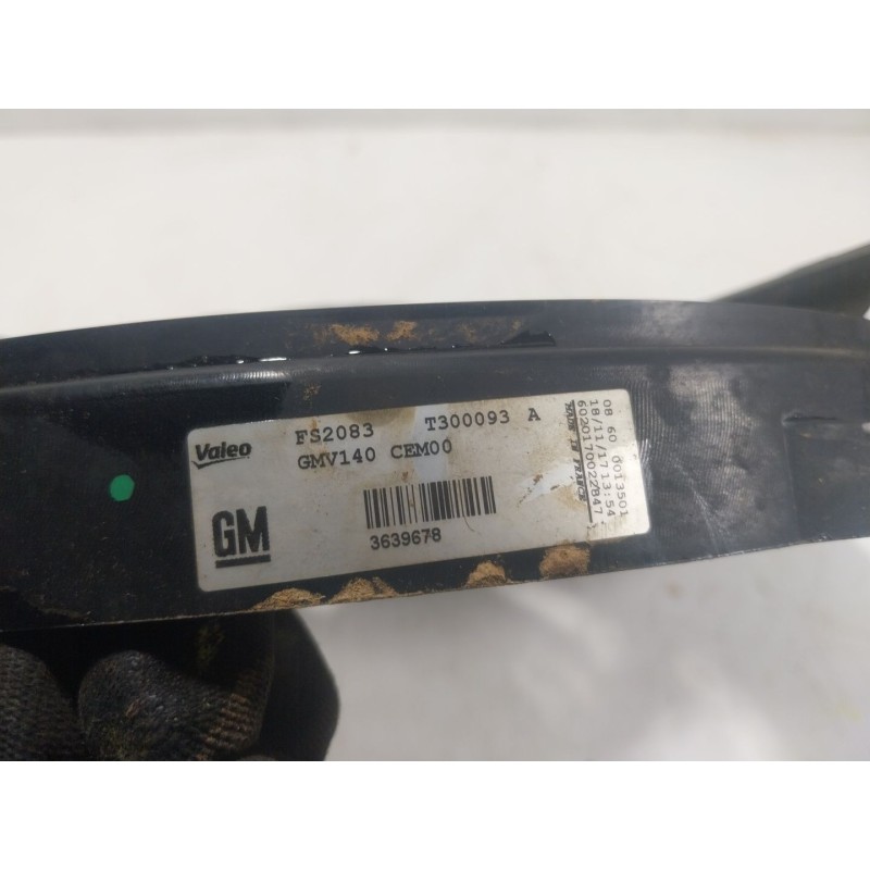 Recambio de electroventilador para opel crossland x / crossland (p17, p2qo) 1.2 (75) referencia OEM IAM  3639678 