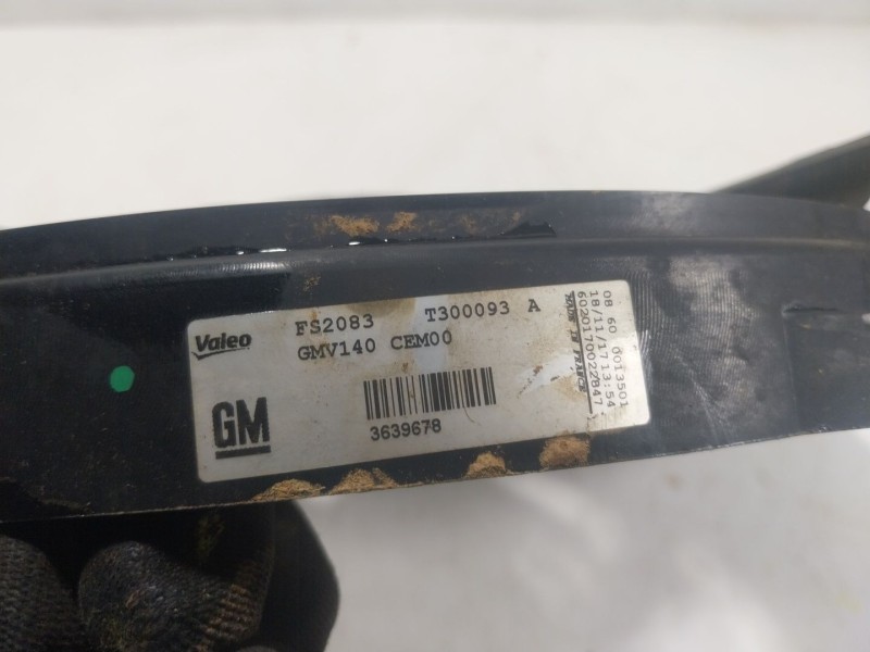 Recambio de electroventilador para opel crossland x / crossland (p17, p2qo) 1.2 (75) referencia OEM IAM  3639678 