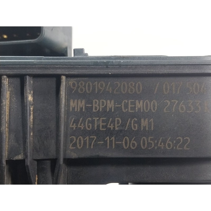 Recambio de caja mariposa para opel crossland x / crossland (p17, p2qo) 1.2 (75) referencia OEM IAM  9801942080 