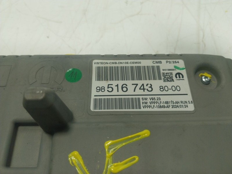 Recambio de cuadro instrumentos para peugeot 208 ii (ub_, up_, uw_, uj_) 1.2 puretech 100 referencia OEM IAM 9851674380 98516743