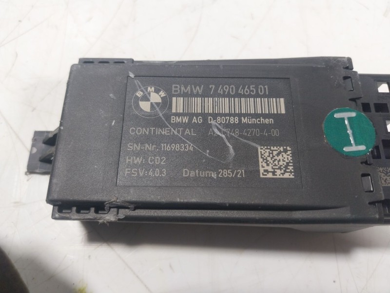 Recambio de modulo electronico para bmw 8 coupé (g15, f92) 840 d xdrive referencia OEM IAM 61357490465 749046501 