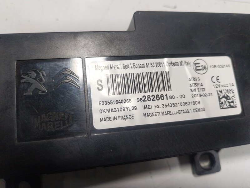 Recambio de modulo electronico para peugeot 2008 i (cu_) 1.5 bluehdi 100 referencia OEM IAM  9828266180 