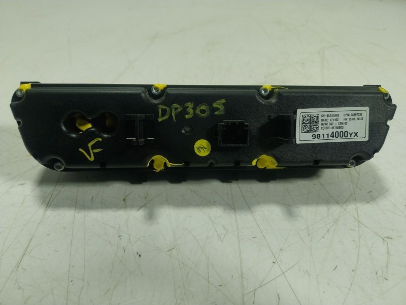 Recambio de mando climatizador para opel crossland x / crossland (p17, p2qo) 1.2 (75) referencia OEM IAM  98114000 