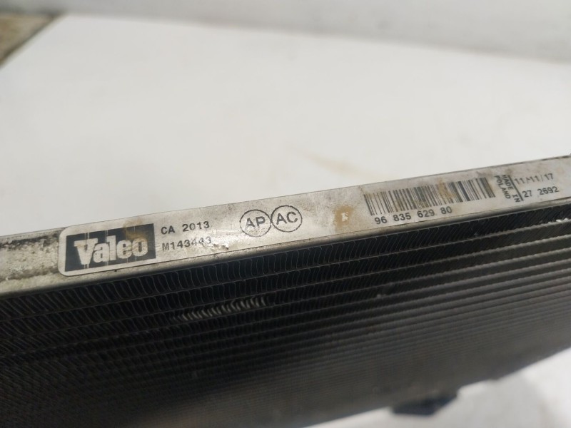 Recambio de condensador aire acondicionado para opel crossland x / crossland (p17, p2qo) 1.2 (75) referencia OEM IAM  9683562980