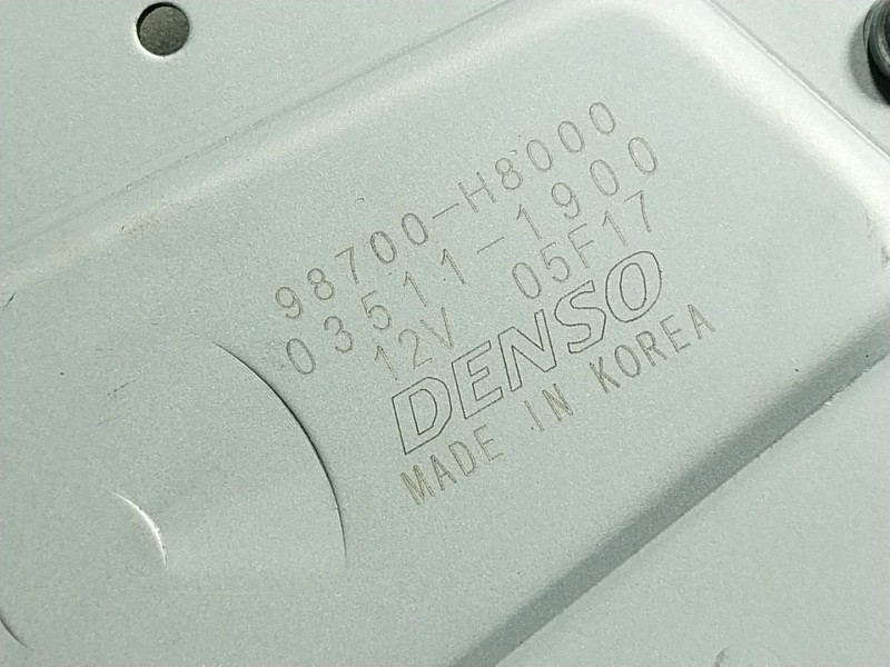 Recambio de motor limpia trasero para kia stonic (yb) 1.2 cvvt referencia OEM IAM 98700H8000 98700H8000 