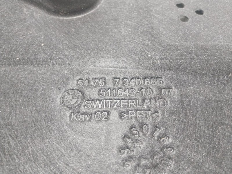 Recambio de cubrecarter para bmw 3 (g20, g80, g28) 330 d xdrive referencia OEM IAM  51757340865 