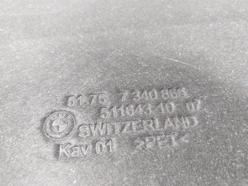 Recambio de cubrecarter para bmw 3 (g20, g80, g28) 330 d xdrive referencia OEM IAM  51757340866 