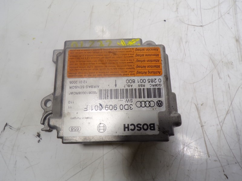 Recambio de centralita airbag para volkswagen touareg (7la) tdi r5 referencia OEM IAM 070906016BL 3D0909601F 