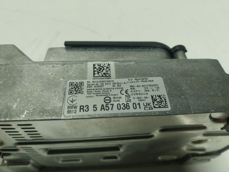 Recambio de modulo electronico para bmw 5 (g30, f90) 540 i xdrive referencia OEM IAM 65125A55AD8 5A5703601 